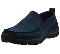 Skechers Superior-Milford Herren-Slipper, Marineblau/Schwarz, 46 EU