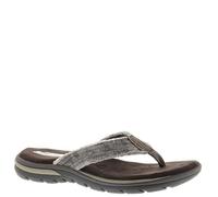 Skechers Herren Supreme Bosnia Pantoletten, Braun (Choc), 43 EU