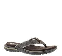 Skechers Herren Supreme Bosnia Pantoletten, Braun (Choc), 47.5 EU