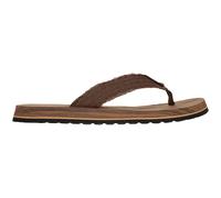 Skechers Herren Tantra Sandalen, Braune Leinwand, 48.5 EU
