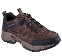Skechers Terraform-Selvin Goodyear Herren-Schnürschuh aus Gummi, niedriges Profil, Oxford, COC (Kakao), 45 EU