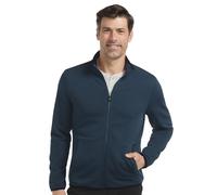 Skechers Herren The Hoodless Hoodie Ottoman Jacket Strickjacke, blau/rot, XL