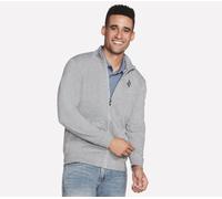 Skechers The Hoodless Kapuzenpullover GO WALK Everywhere Jacke in Light Grau, Größe Groß