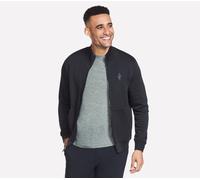 Skechers The Hoodless Kapuzenpullover GO WALK Everywhere Jacke in Schwarz, Größe Groß