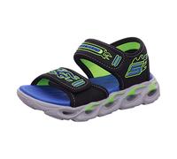 Skechers Thermo-Splash - Heat-Flo Große Jungen schwarz leuchtende Sandalen, schwarzes, 29 EU