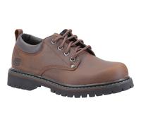 Skechers Herrenschuhe Tom Cats Chukka Boots Leder Dunkelbraun mit Schnürung Größe 42 EU
