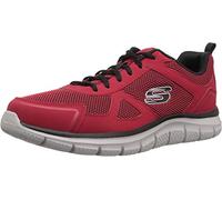Skechers Track-Bucolo 52630-RDBK; Mens Sports Shoes; 52630-RDBK_42,5; red; 42,5 EU (8 UK)