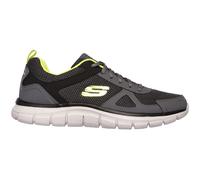 Skechers Track, Herren Laufschuhe, Grau (Charcoal/lime), 44 EU