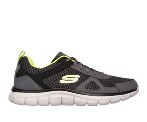 Skechers Track - Bucolo Sneaker in Grau/Grün, Größe 47.5