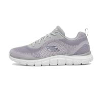 Skechers Track Glendor-Sneaker für Herren, Graues Strick-PU, 41.5 EU