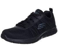 Skechers Track Moulton Oxford für Herren, Schwarz/Schwarz, 45.5 EU