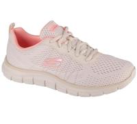 Skechers Track - New Staple 150141-NTPK, Damen, Sneaker, Natural Mesh/Pink Trim, 38 EU