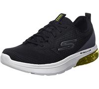 Skechers Track Ripkent Sneaker für Herren, Schwarzes und gelbes Textil, 46 EU