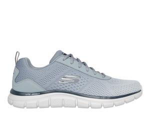 Skechers Track Ripkent Sneaker Grau, Herren, Größe: 45, Material: Mesh/Synthetik