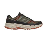Skechers Herren Go Run Trail Altitude 2.0 Altaridge Turnschuhe, Olive Leather Synthetic Orange Trim, 46 EU