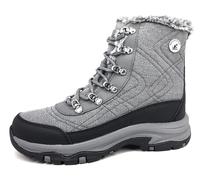 Skechers Damen Cold Weather Boot Schneestiefel, Dunkelgrau, 36 EU