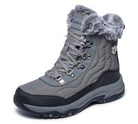 Skechers Damen Stiefelette Trego-Stormie Dunkelgrau 36 EU