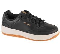 Skechers Trego - Trail Destination 180005-NVGY, Women Trekking Shoes, Navy | Duraleather Sneaker, luftgekühlte Memory-Schaum-Einlegesohle, flexible Traktions-Laufsohle, maschinenwaschbar