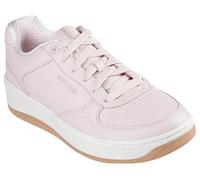 Skechers Trego - Trail Destination 180005-NVGY, Women Trekking Shoes, Navy | Duraleather Sneaker, luftgekühlte Memory-Schaum-Einlegesohle, flexible Traktions-Laufsohle, maschinenwaschbar