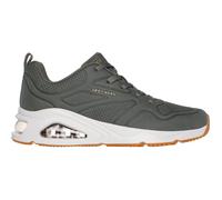 Skechers Damen Sneaker TRES-AIR UNO AH – Mazing Oliv Durasuede Textile Größe 41