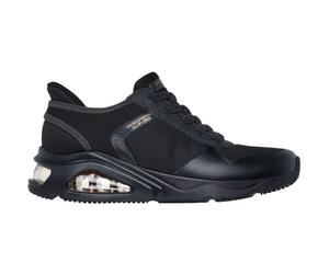 Skechers Tres-Air Uno - Easy Steppers Damen Slipper, schwarz, Größe 41 41