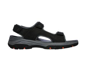 Skechers Tresmen - Garo Herren Sandalen, schwarz, Größe 42 ½ 42 ½