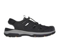 Sandale SKECHERS "TRESMEN-MENARD" Gr. 43, schwarz Herren Schuhe Stoffschuhe mit LuxeFoam-Innensohle (74529853-43)