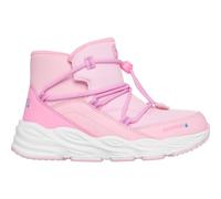 Schlupfboots SKECHERS "TURBO TREAD", Mädchen, Gr. 33, rosa (hellrosa, kombiniert), Lederimitat, Textil, kontrastfarbene Details, Schuhe, Winterboots mit Gummizug, Größenschablone zum Download (7640094