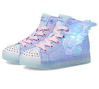 Skechers TWI-Lites 2.0-Twinkle Wishes 314350L-LBMT, Girl Plimsolls,Sports Shoes, Blue, 29 EU