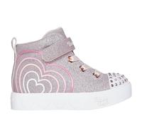 Skechers Twinkle Toes: Heart Steps - Heart Glow Shoes in Rose Gold, Größe 25