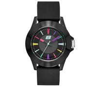 SKECHERS Damen Analog Quartz Uhr mit Silicone Armband SR6079