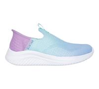Slip-On Sneaker SKECHERS "ULTRA FLEX 3.0", Kinder, Gr. 27, bunt (hellblau, lavendel), Textil, kontrastfarbene Details, sportlich, Schuhe, Sneaker mit Slip-In Funktion, Größenschablone zum Download (17