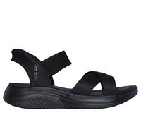 Skechers Damen Ultra Flex 3.0-Never Netter Hands Free Slip-ins Sandale, Black Mesh/Gore, 40 EU