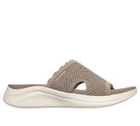 Skechers Women's Ultra Flex 3.0 Sandal Bring IT Flat, Taupe, 36 EU