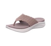 Zehentrenner SKECHERS "ULTRA FLEX 3.0 SANDAL-RHYTHM WAVES", Herren, Gr. 42, braun, Textil, Schuhe Zehentrenner, Sommerschuh, Strandschuh, Urlaubsschuh mit Yoga Foam (28500414-42) braun
