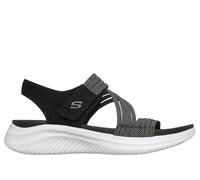 Skechers Ultra Flex 3.0 Sandal - Sunday Candy in Schwarz, Größe 38, Vegan, in der Maschine waschbar