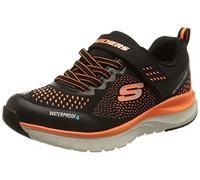 Skechers Ultra Groove Sneaker für Jungen, Schwarz/Orange, 29 EU