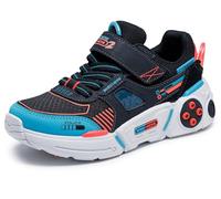 Skechers Uni-Kinder Gametronix 2.0Sneaker | Lässig, Spielkicks, adaptiver Verschluss, maschinenwaschbar, gepolsterte Innensohle