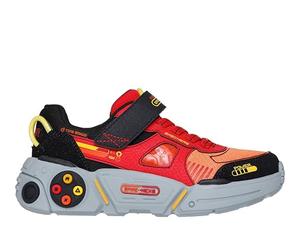Skechers Uni-Kinder Gametronix 2.0Sneaker | Lässig, Spielkicks, adaptiver Verschluss, maschinenwaschbar, gepolsterte Innensohle
