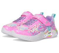 Skechers Unicorn Dreams Heart Sparkles Sneaker, Pink/Multi, 43.5 EU Child, Pink Multi, 27 EU