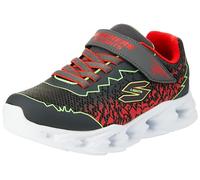 Skechers Unisex-Child Vortex 2.0-Zorento Sneaker, Dunkelgrau / Lindgrün, 2 Little Kid
