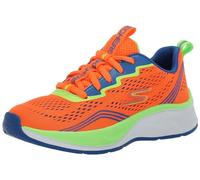 Skechers Unisex Elite Sport-Push-Pac Sneaker für Kinder, Orange/Multi, 13.5 Little Kid