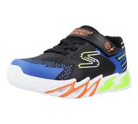 Skechers Jungen Sneaker S Lights: Flex-Glow Bolt 400138L-BKBL 33 Schwarz/Blau
