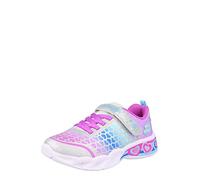 SKECHERS Unisex, Kinder Sneaker Fuchsia/Silber/Orchidee/Royalblau/Aqua 33