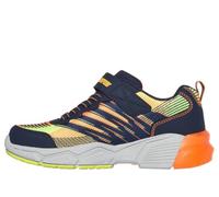 Skechers Unisex-Kinder Thermoflux 2.0-Brodox Sneaker, Marineblau/Orange, 2.5 Little Kid