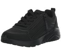 Skechers UNO Lite Easy Zip Sneaker, Black, 39 EU