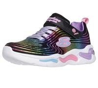 SKECHERS Mädchen Wavy Beams Sneaker Schwarz Schwarz 29