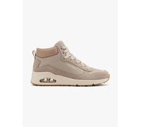 Skechers Uno 1 Hoher Sneaker Taupe, Damen, Größe: 38, Material: PU/Textil