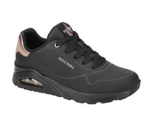 Skechers UNO 177094 BBK schwarz - sportliche Halbschuhe für Damen - Größe 35