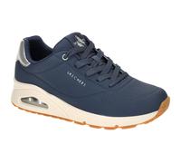 Skechers Damen UNO Golden Air Sneaker, Navy, 38 EU